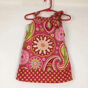Hippo Hula Paisley Infant Toddler Girls Dress